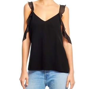Elizabeth and James Black Silk “Cheryl” Blouse